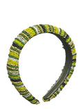Campside Green Beaded Hair Tie