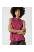 Printed Sleeveless Blouse