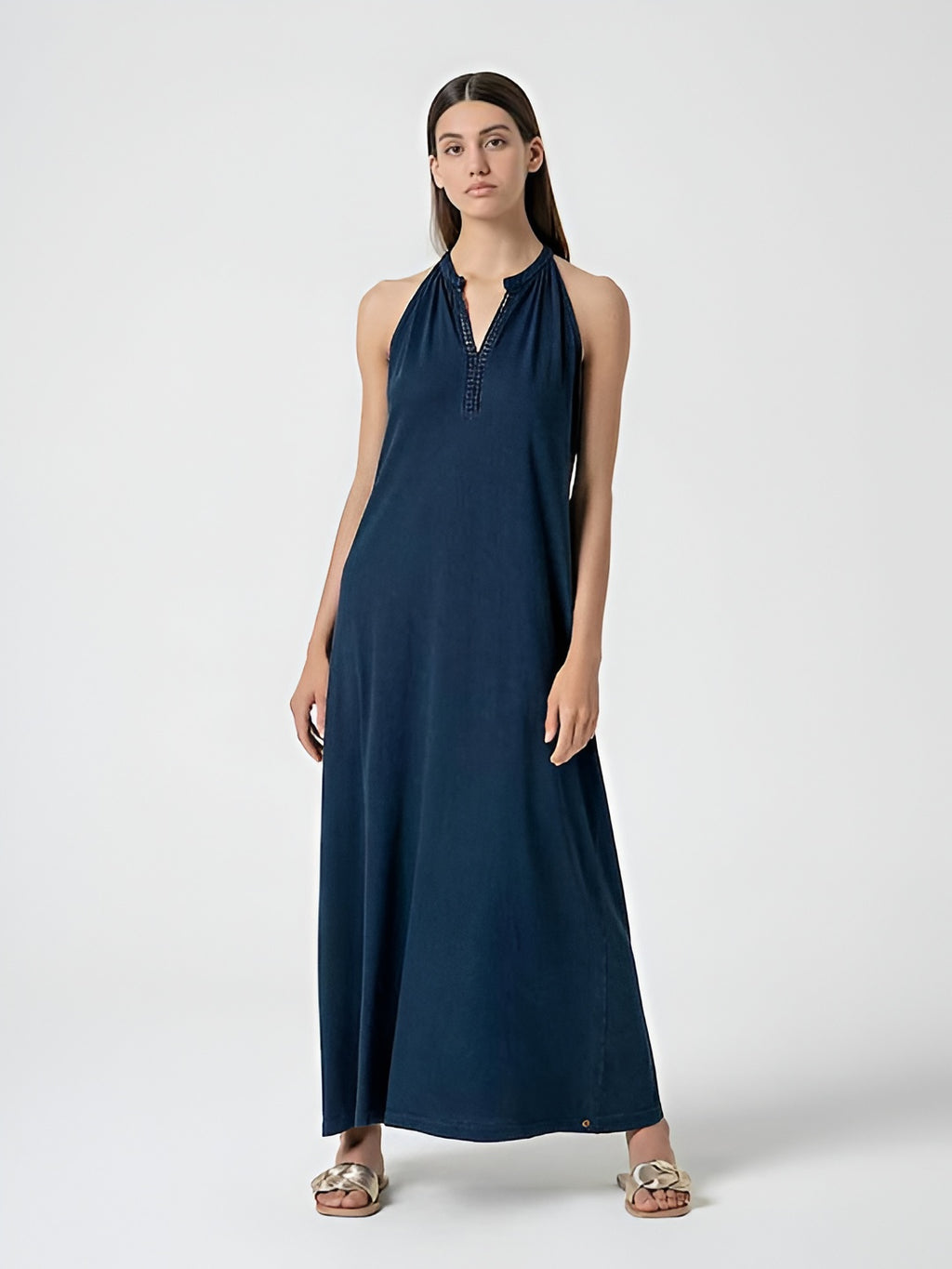Maxi Dress Navy Blue