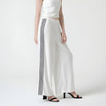 Loose Pants With Side Embroidery